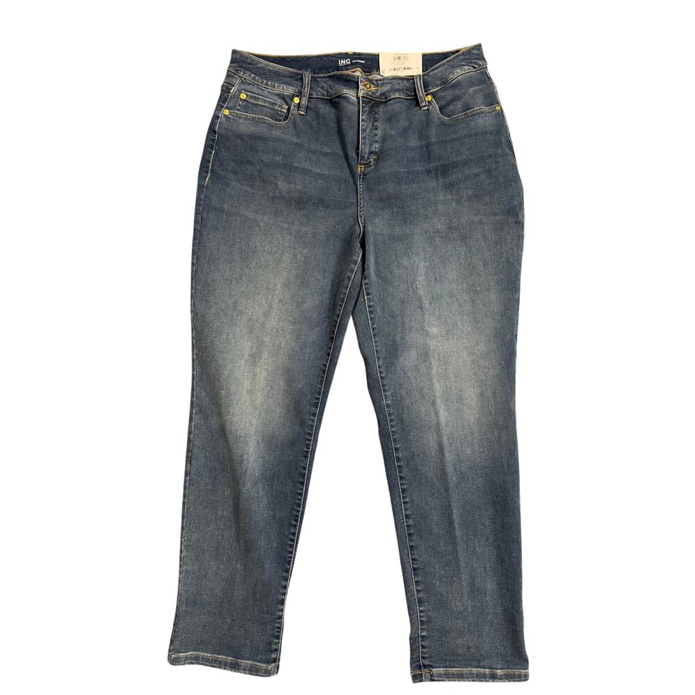 INC Boyfriend Jeans Women’s Size 18 Mid Rise 26” Inseam NWT